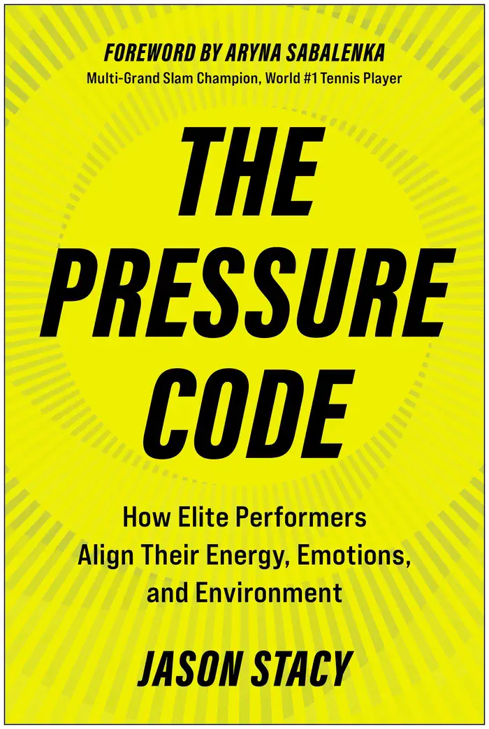 The Pressure Code by Jason Stacy & Aryna Sabalenka, book cover