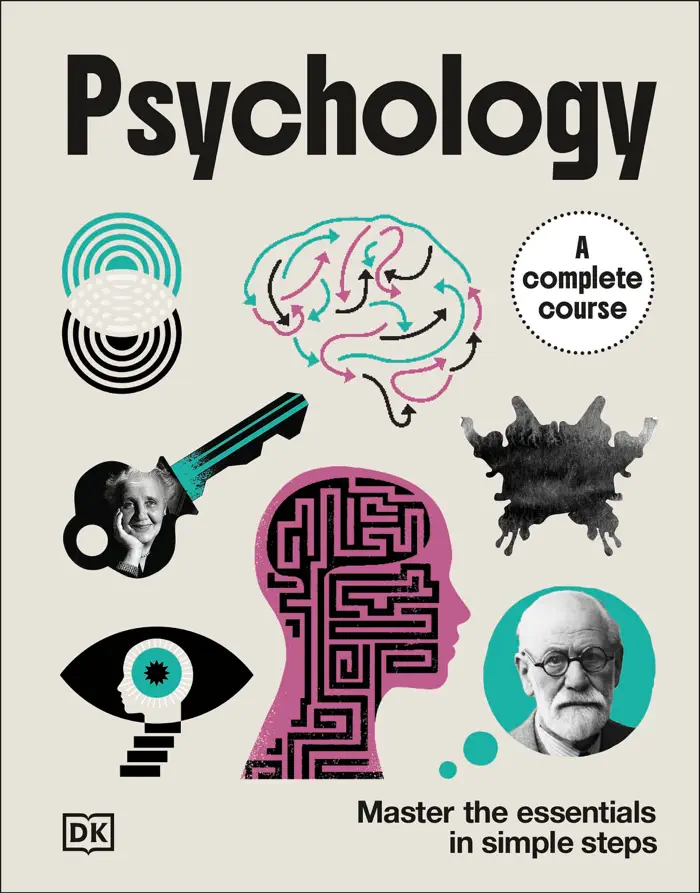 Psychology A Complete Course by DK, book cover