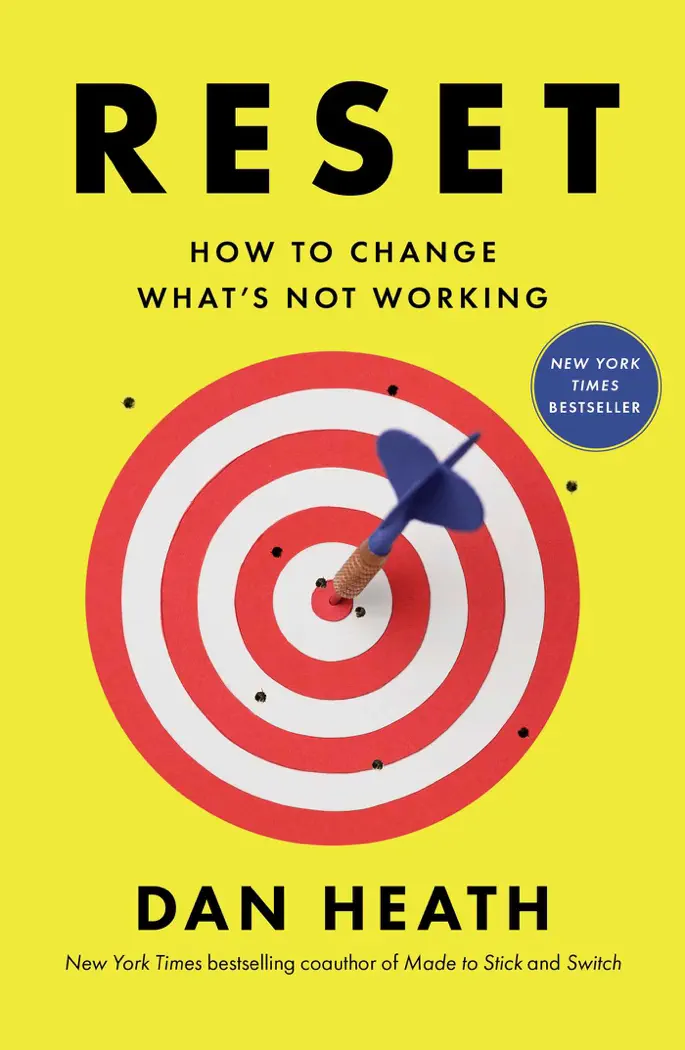 Reset by Dan Heath, book cover