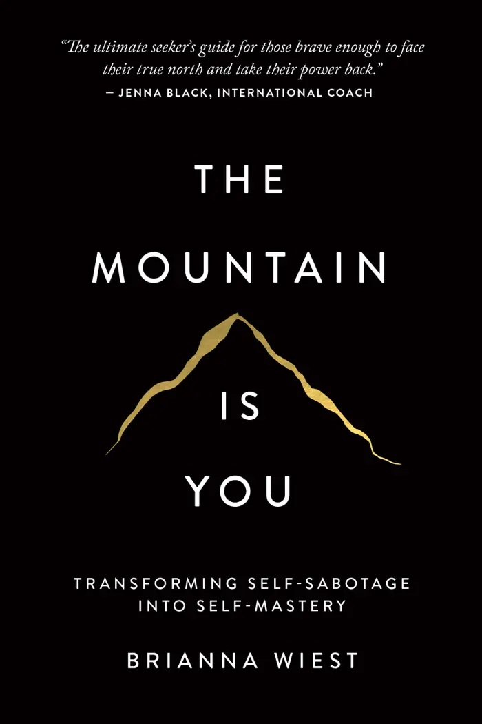 The Mountain Is You by Brianna Wiest, book cover