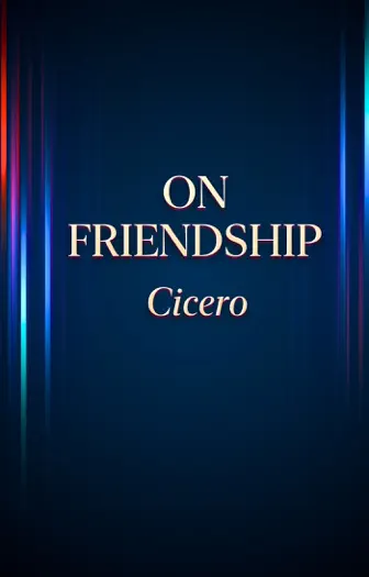 On Friendship by Cicero, book cover