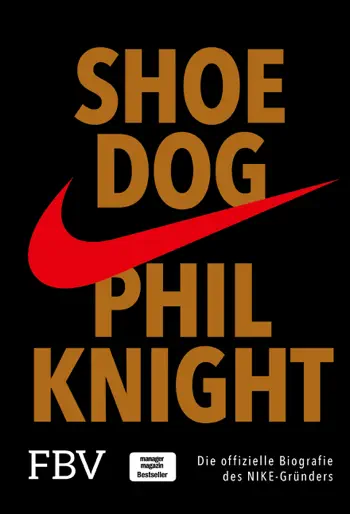 Shoe Dog by Phil Knight, book cover