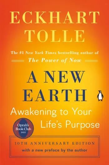 A New Earth by Eckhart Tolle, book cover