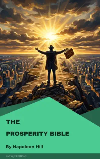 The Prosperity Bible by Napoleon Hill, book cover