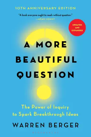 A More Beautiful Question by Warren Berger, book cover