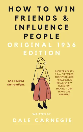 How to Win Friends and Influence People by Dale Carnegie, book cover