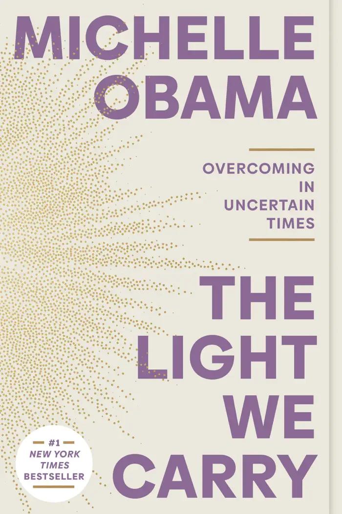 The Light We Carry by Michelle Obama, book cover