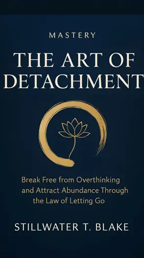 Mastery the Art of Detachment by Stillwater T. Blake, book cover