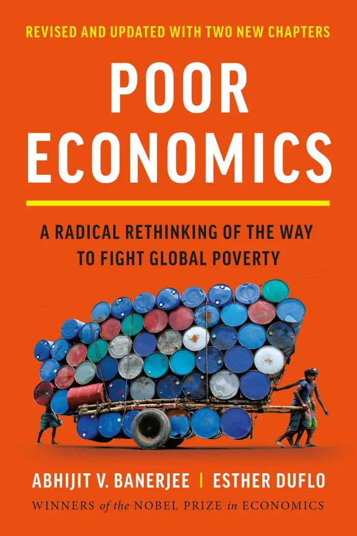 Poor Economics by Abhijit V. Banerjee and Esther Duflo, book cover