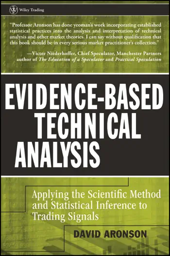 Evidence-Based Technical Analysis by David Aronson, book cover