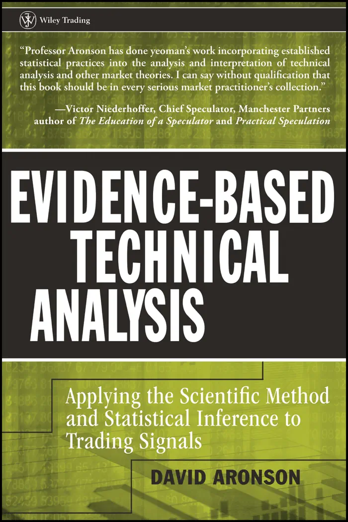 Evidence-Based Technical Analysis by David Aronson, book cover