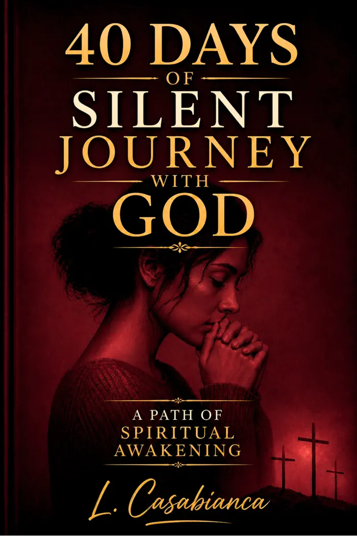 40 Days of Silent Journey with God by L. Casabianca, book cover