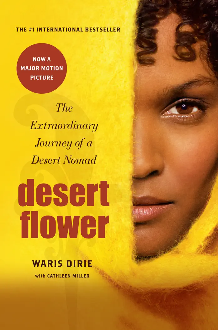 Desert Flower by Waris Dirie & Cathleen Miller, book cover