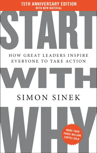 Start with Why by Simon Sinek, book cover