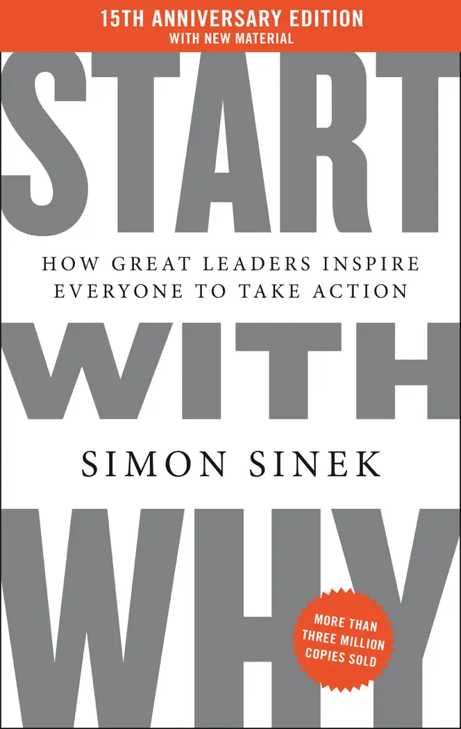 Start with Why by Simon Sinek, book cover