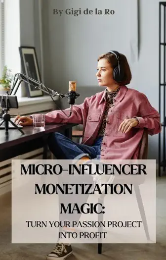 Micro-Influencer Monetization Magic by Gigi de la Ro, book cover