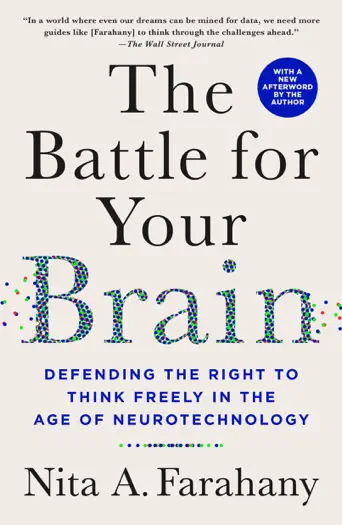The Battle for Your Brain by Nita A. Farahany, book cover