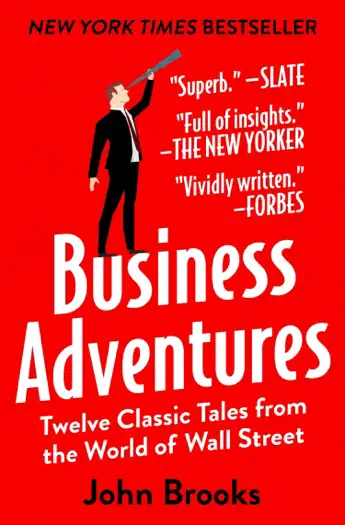 Business Adventures by John Brooks, book cover