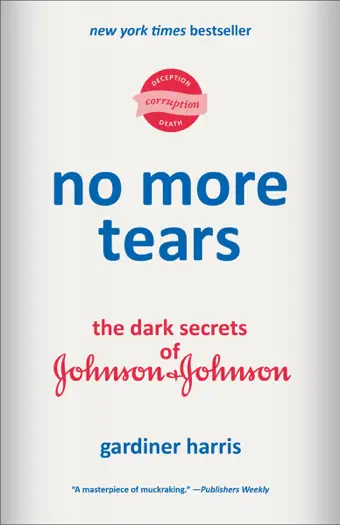 No More Tears by Gardiner Harris, book cover