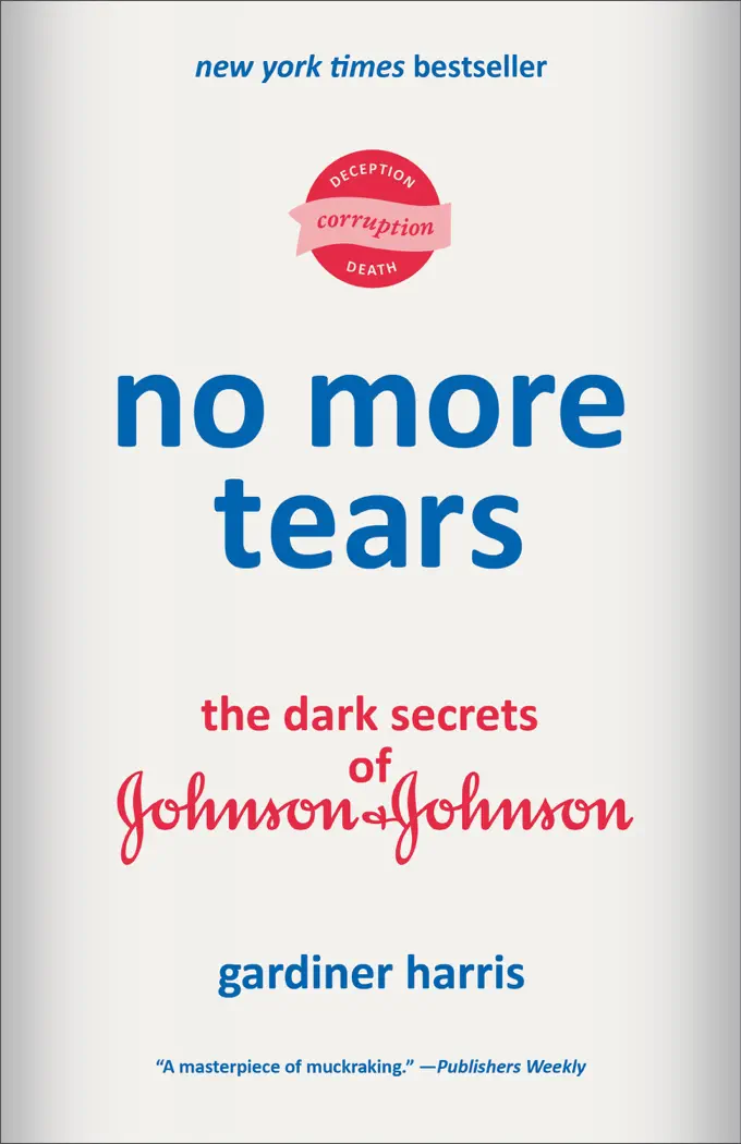 No More Tears by Gardiner Harris, book cover