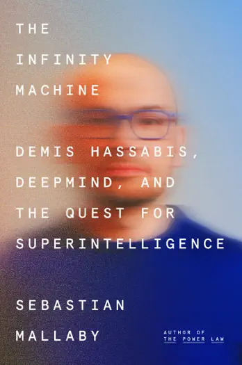 The Infinity Machine by Sebastian Mallaby, book cover