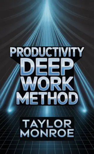 Productivity Deep Work Method by Taylor Monroe, book cover