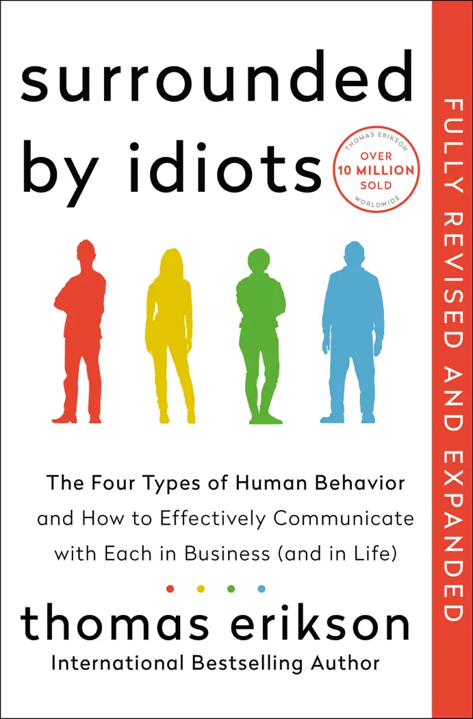 Surrounded by Idiots Revised & Expanded Edition by Thomas Erikson, book cover