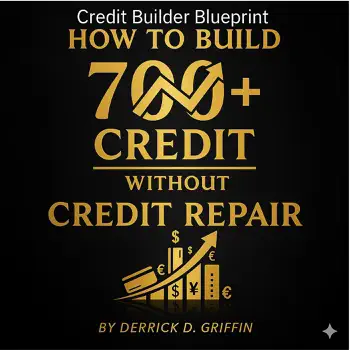 How To Build a 700+ Credit Score Without Credit Repair by Derrick D. Griffin, book cover