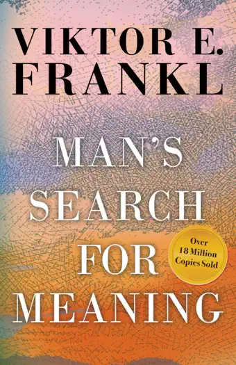 Man's Search for Meaning by Viktor E. Frankl, book cover