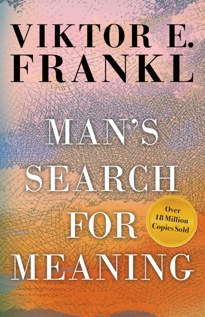 Man's Search for Meaning by Viktor E. Frankl, book cover