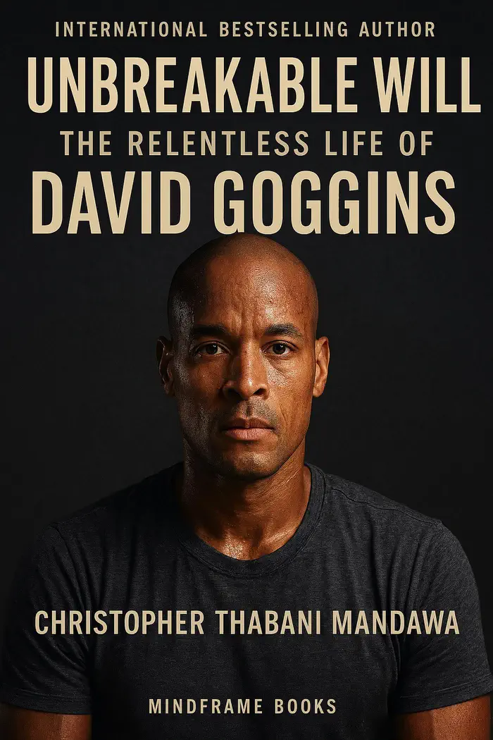 Unbreakable Will The Relentless Life of David Goggins by CT Mandawa, book cover