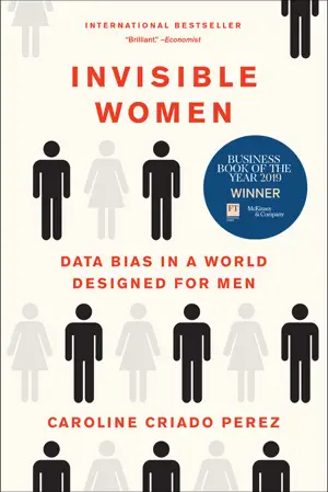 Invisible Women by Caroline Criado Perez, book cover