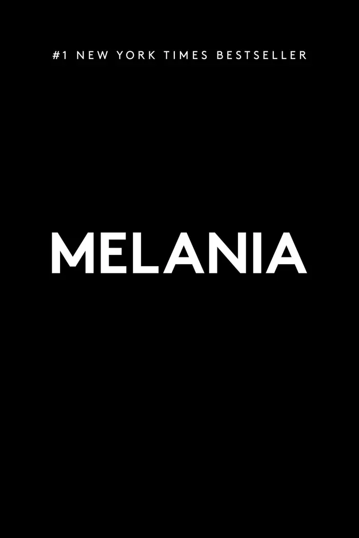 Melania by Melania Trump, book cover