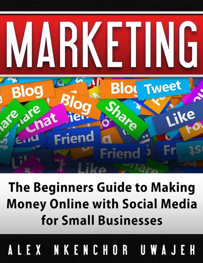 Marketing: The Beginners Guide to Making Money Online with Social Media for Small Businesses by Alex Nkenchor Uwajeh, book cover