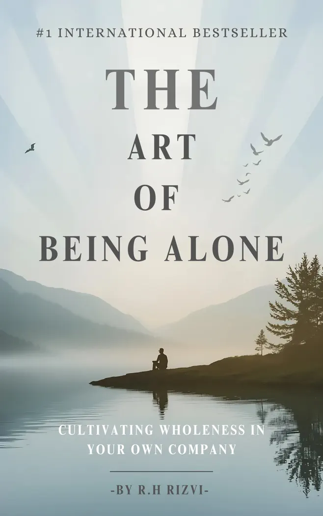 The Art of Being Alone by R.H Rizvi, book cover