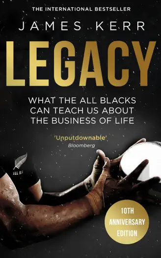 Legacy by James Kerr, book cover