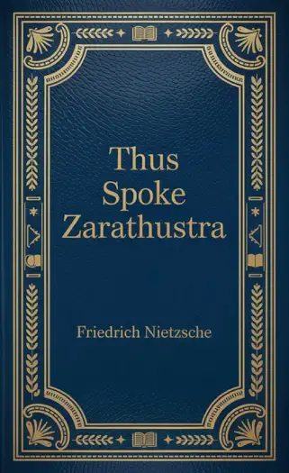 Thus Spoke Zarathustra by Friedrich Nietzsche, book cover