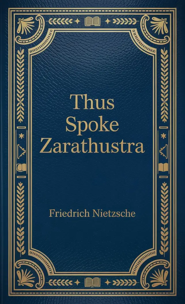 Thus Spoke Zarathustra by Friedrich Nietzsche, book cover
