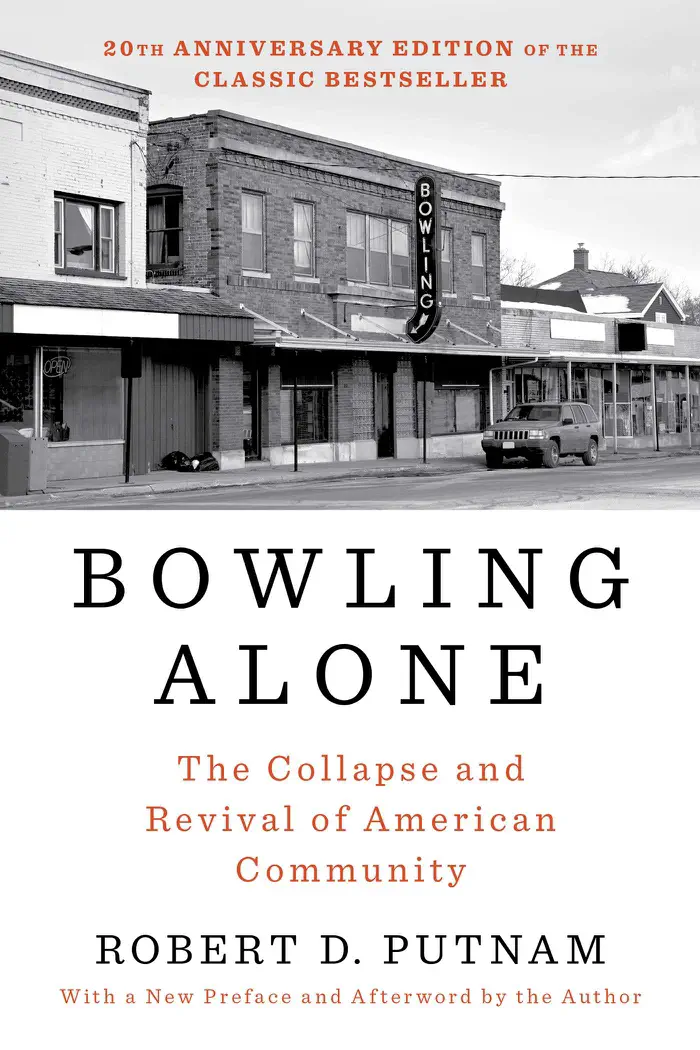 Bowling Alone by Robert D. Putnam, book cover
