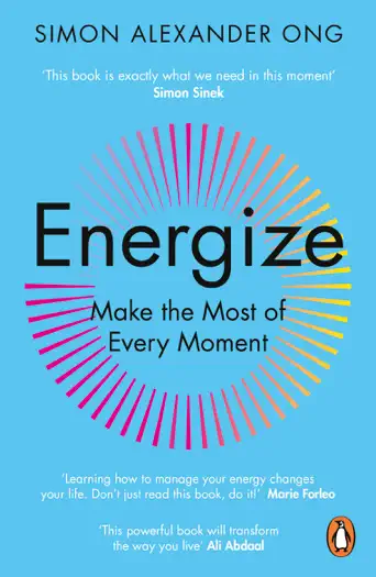 Energize by Simon Alexander Ong, book cover