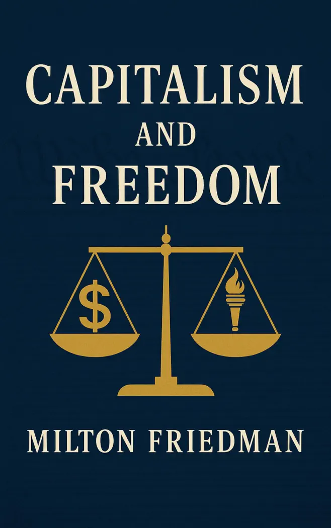 Capitalism and Freedom by Milton Friedman, book cover