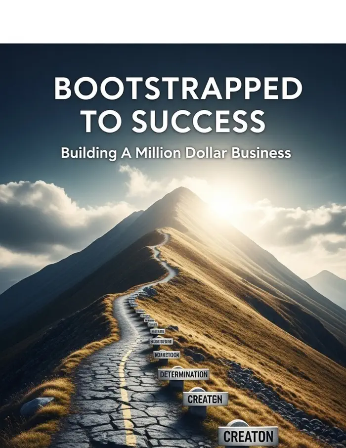 Bootstrapped To Success Building A Million Dollar Business by Amélia W. Fausto, book cover