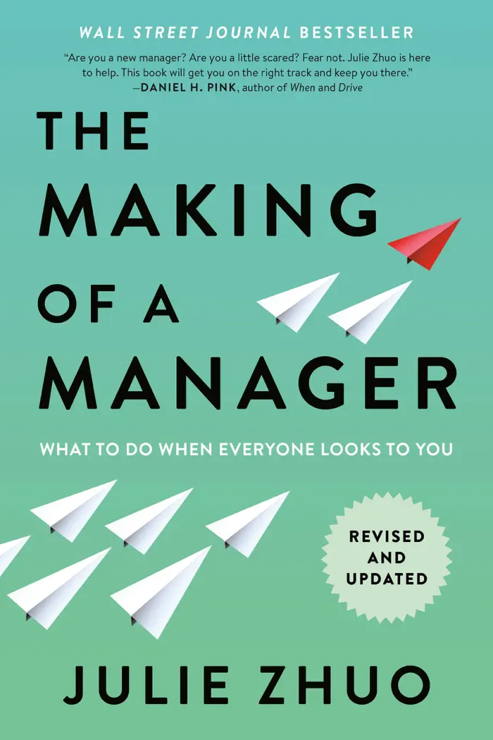 The Making of a Manager by Julie Zhuo, book cover