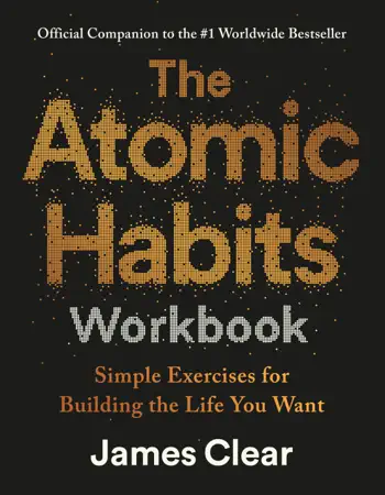 The Atomic Habits Workbook by James Clear, book cover