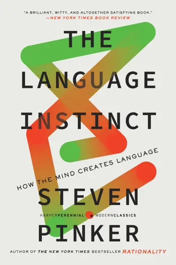 The Language Instinct by Steven Pinker, book cover