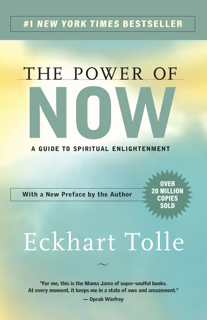 The Power of Now by Eckhart Tolle, book cover