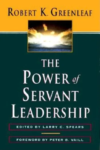 Servant Leadership by Robert Greenleaf, book cover