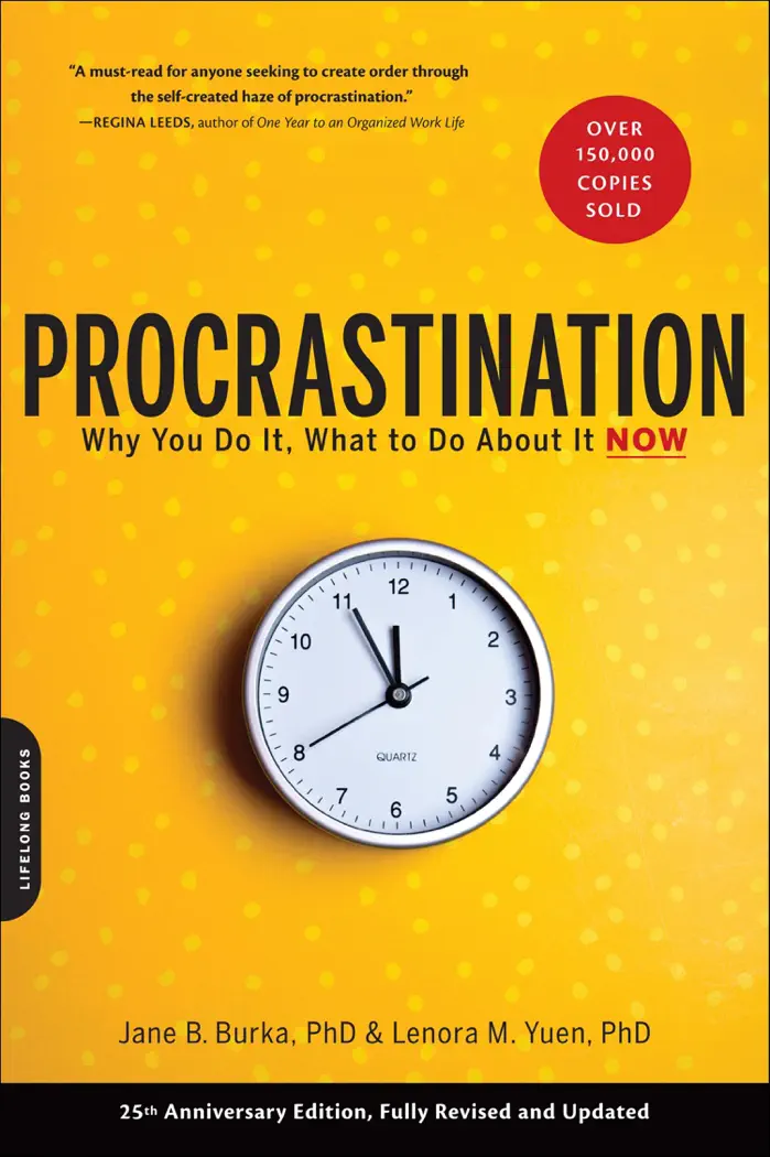 Procrastination by Jane B. Burka and Lenora M. Yuen, book cover