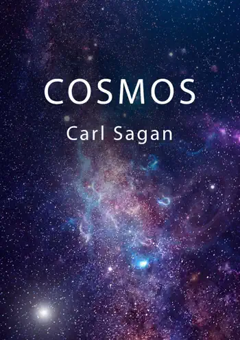 Cosmos by Carl Sagan, book cover