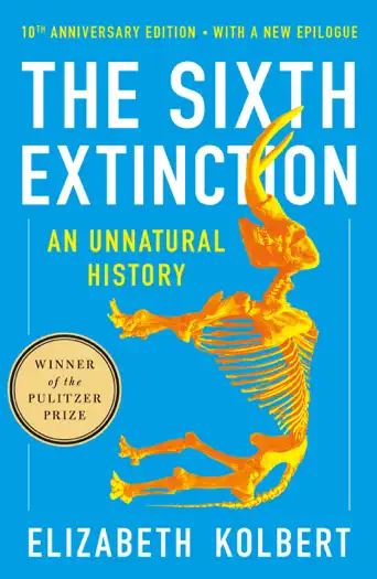 The Sixth Extinction by Elizabeth Kolbert, book cover
